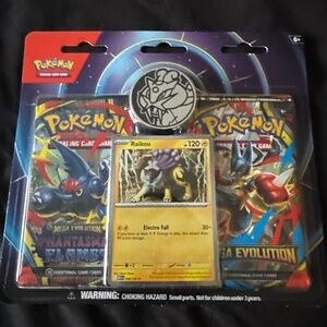 Limited edition Raikou Pokemon Mega Evolution